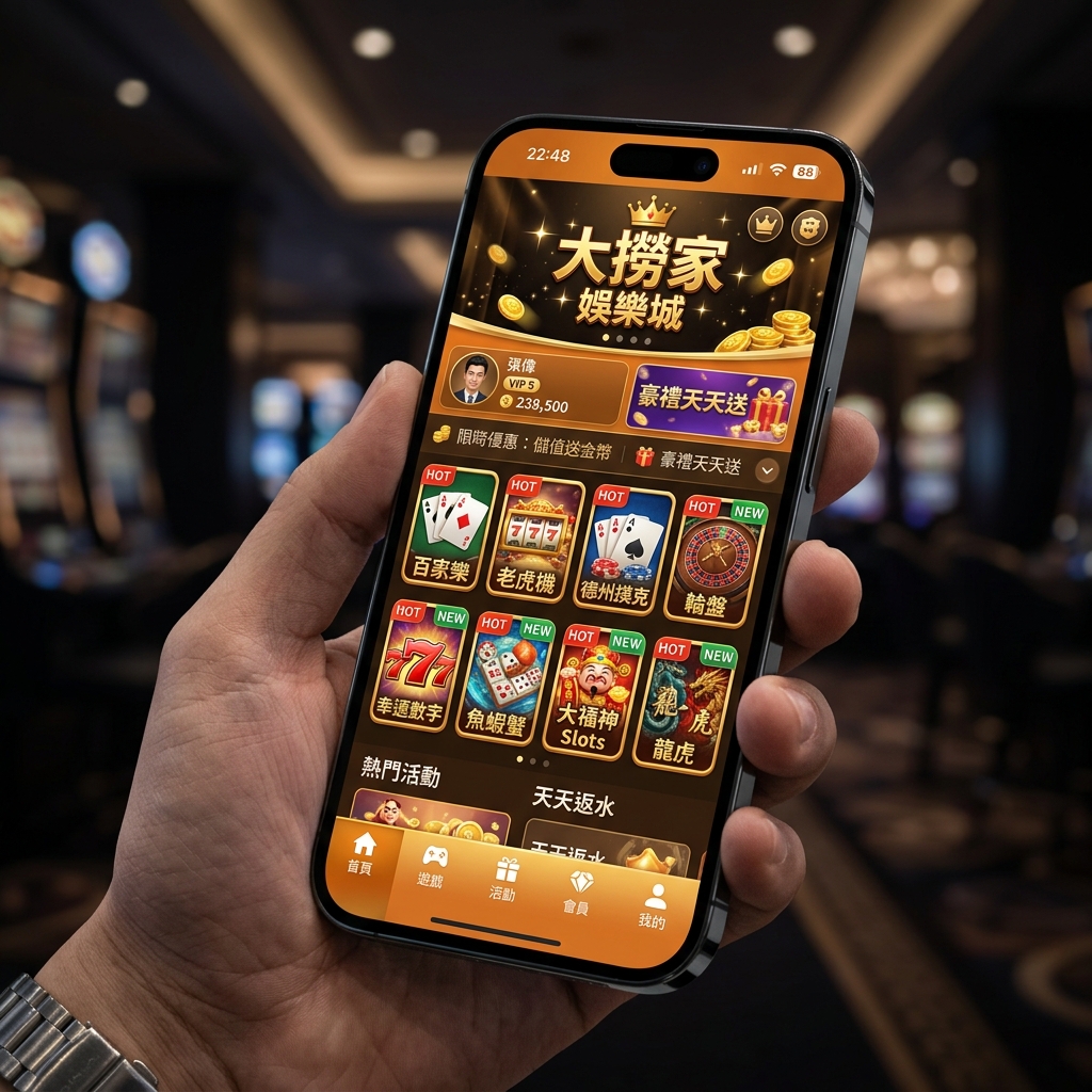 大撈家娛樂城 手機 APP